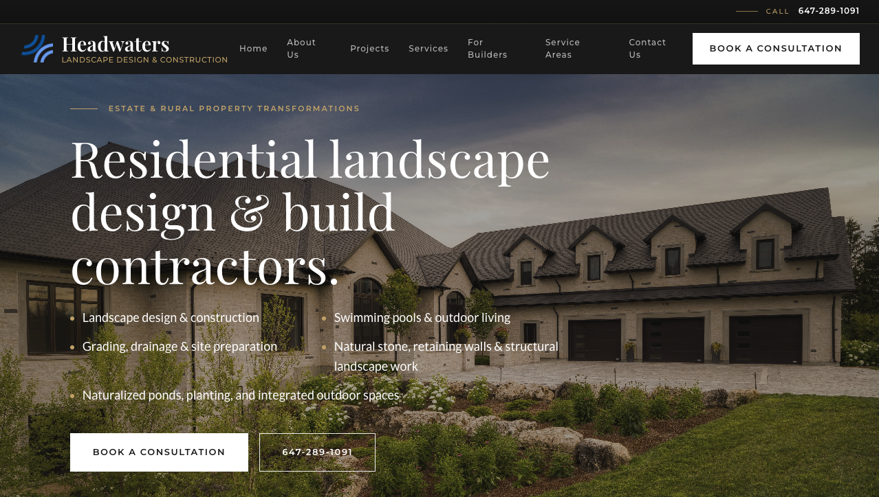 Headwaters LDC homepage